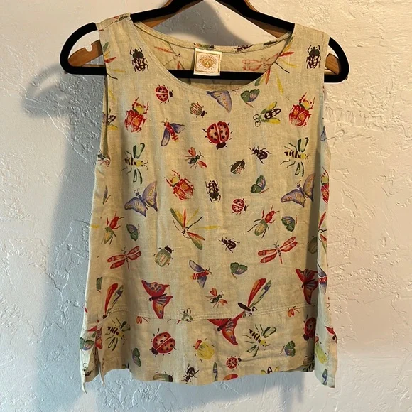 とむとむ Tom Tom | Tops | Vintage Tom Tom Insect Tank | Poshmark